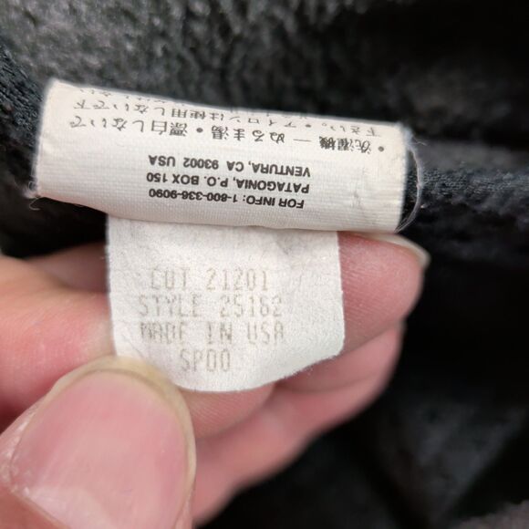 Vintage Patagonia Lightweight Synchilla Vest Womens Small Gray Made in USA 25162 - Picture 4 of 9